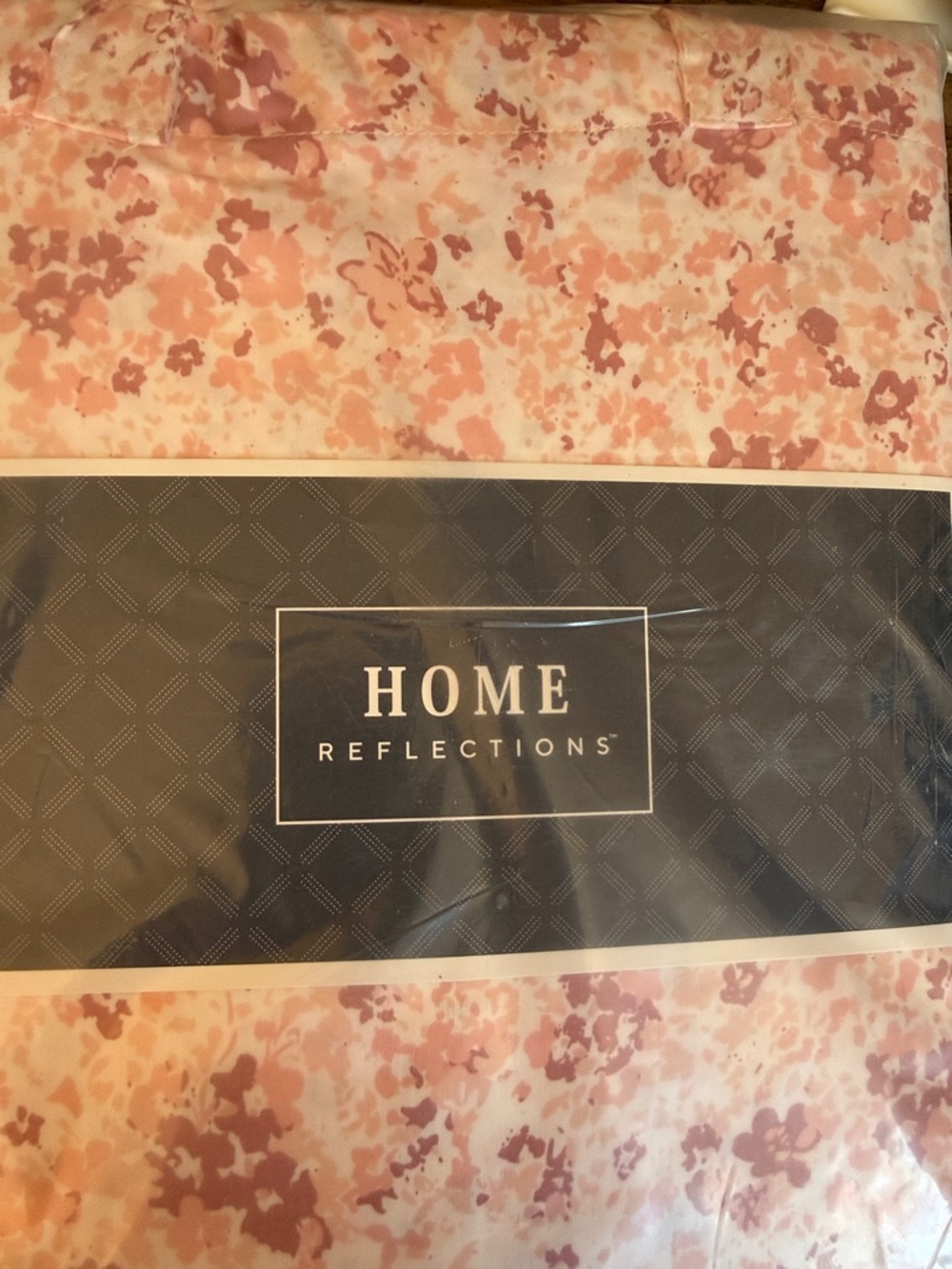 Home Reflections Pink Floral Sheet Set — Blush Patterned Bedding